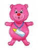 Bottle Bear Fuchsia